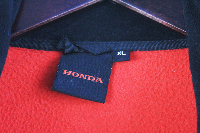 Vintage Honda Fleece Full Zip XLarge