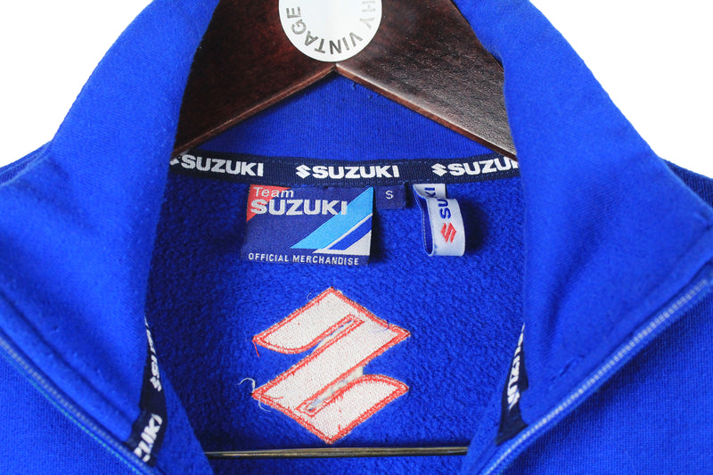 Vintage Suzuki Sweatshirt Full Zip Small