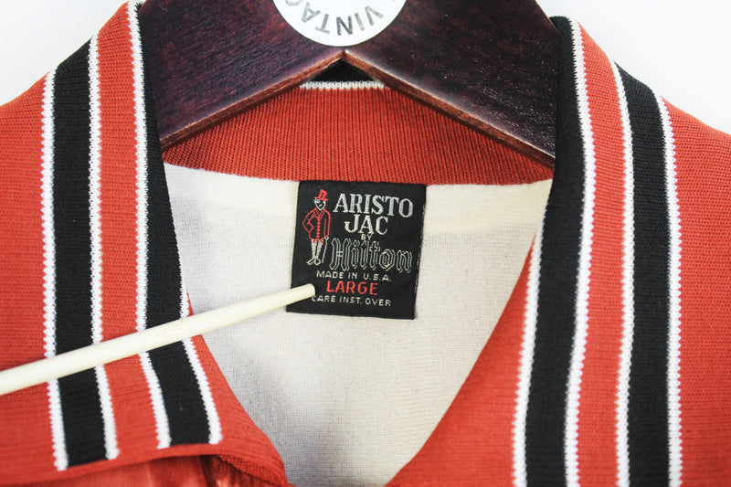 Vintage Aristo Jac by Hilton Wallace Bomber Jacket Large