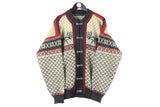 Vintage Nordstrikk Cardigan Sweater XLarge