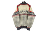 Vintage Nordstrikk Cardigan Sweater XLarge