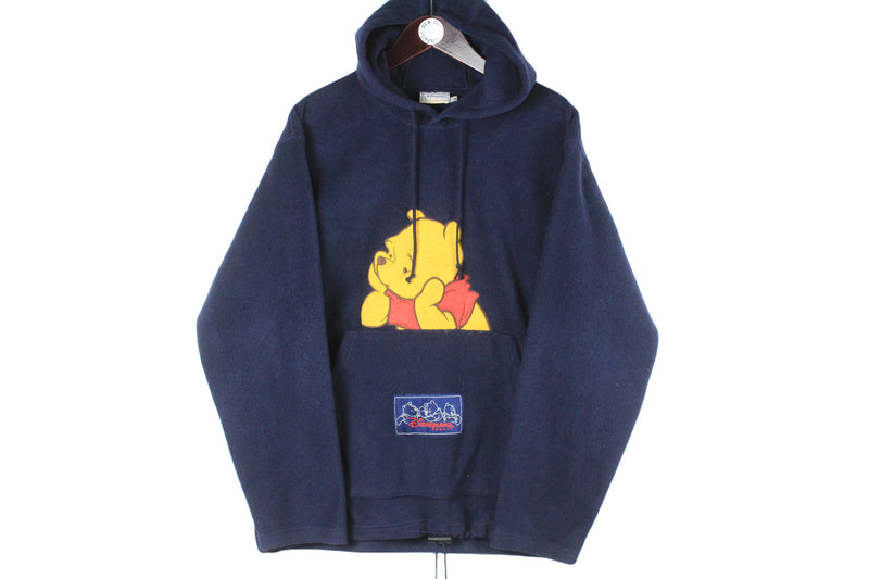 Vintage Winnie the Pooh Disney Fleece Hoodie Medium