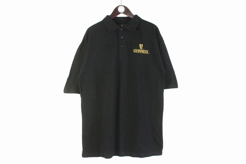 Vintage Guinness Polo T-Shirt XLarge