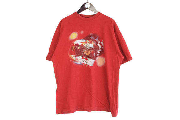 Vintage Michael Schumacher Ferrari T-Shirt XLarge