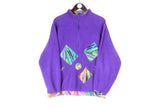 Vintage Schneider Fleece Half Zip Medium