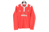Vintage Wales Rugby Union Reebok Rugby Shirt Women's