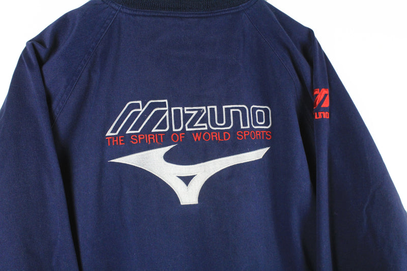 Vintage Mizuno Sweatshirt Half Zip Medium