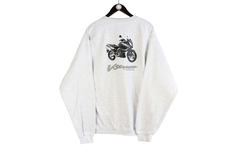 Vintage Suzuki V-Strom 1000 Sweatshirt XXLarge