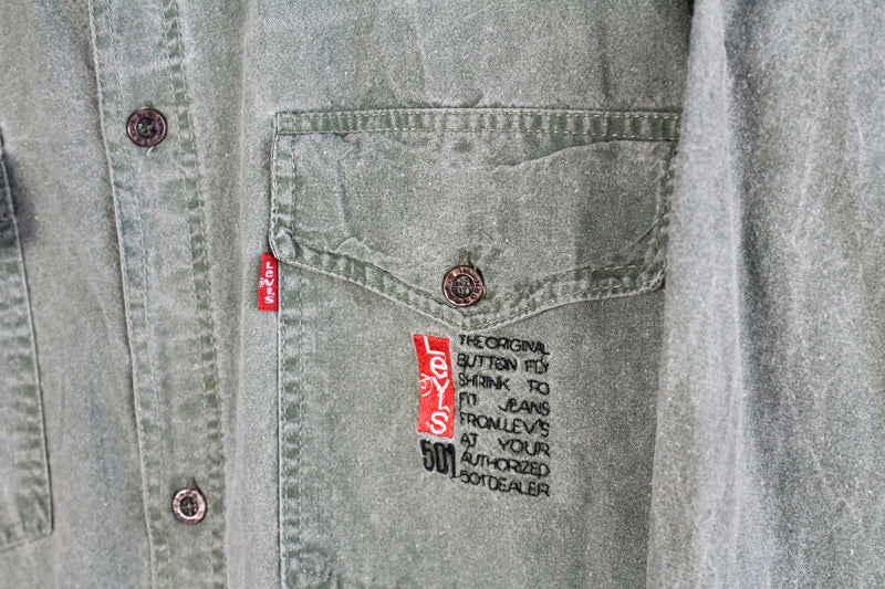 Vintage Levi's Denim Shirt Large