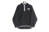 Vintage TAZ Looney Tunes Fleece 1/4 Zip Medium