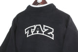Vintage TAZ Looney Tunes Fleece 1/4 Zip Medium