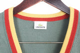 Vintage Lacoste Cardigan Sweater Medium