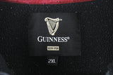 Vintage Guinness Fleece Rugby Shirt 2XLarge