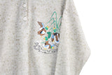 Vintage Duck Print Sweater Medium