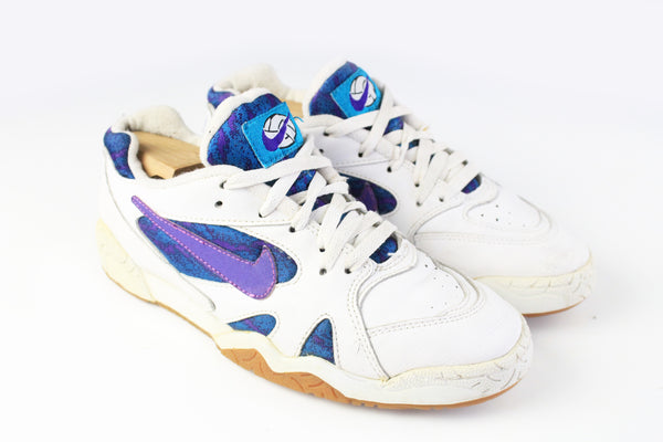 Vintage Nike Sneakers Women's US 9 basketball 90s retro sport style streetwear trainers shoes basketball 