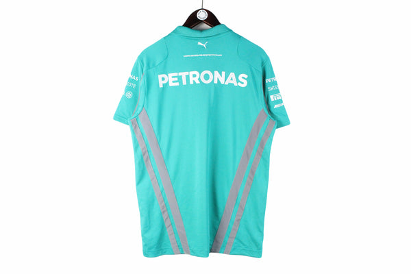 Mercedes AMG Petronas Puma Polo T-Shirt Medium