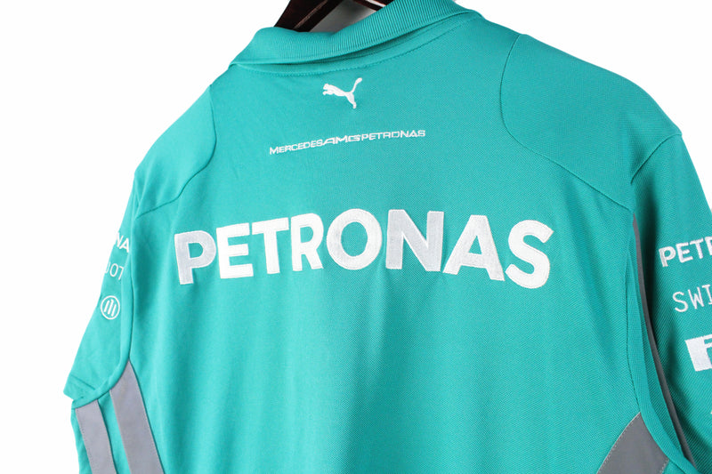 Mercedes AMG Petronas Puma Polo T-Shirt Medium