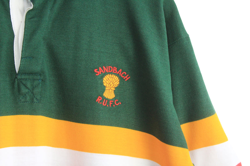Vintage Sandbach RUFC Edinburgh 2002 Rugby Shirt Large – dla dushy
