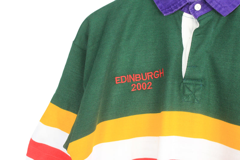 Vintage Sandbach RUFC Edinburgh 2002 Rugby Shirt Large – dla dushy