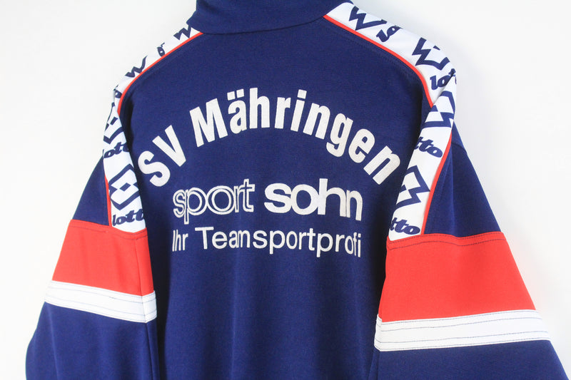 Vintage Lotto Track Jacket Medium