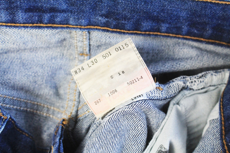 Vintage Levi's 501 Jeans W 34 L 30