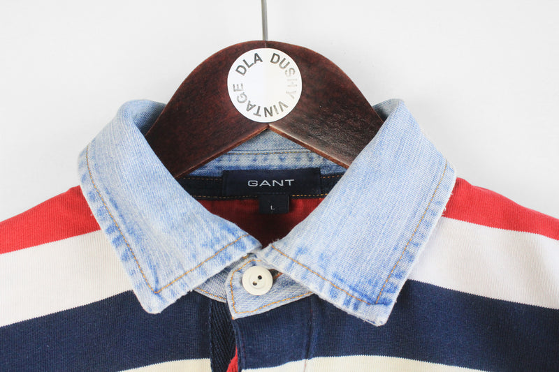Vintage Gant Rugby Shirt Large