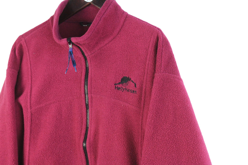 Vintage Helly Hansen Fleece Full Zip Large