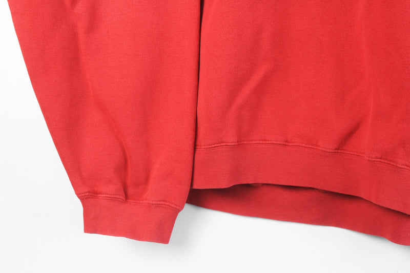 Vintage Gant Sweatshirt 1/4 Zip XLarge