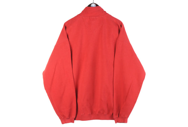 Vintage Gant Sweatshirt 1/4 Zip XLarge