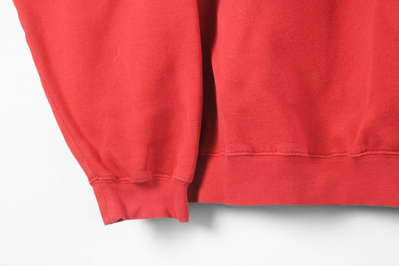 Vintage Gant Sweatshirt 1/4 Zip XLarge
