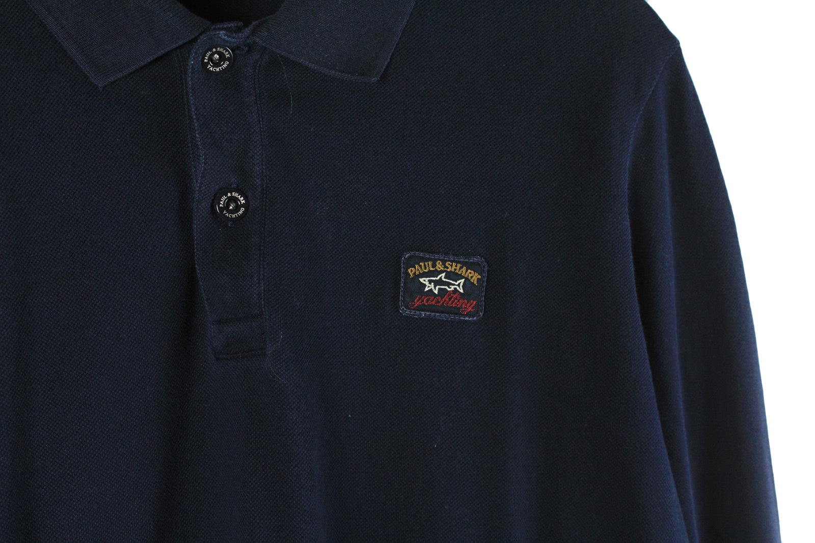 Paul and shark long sleeve polo shirt best sale