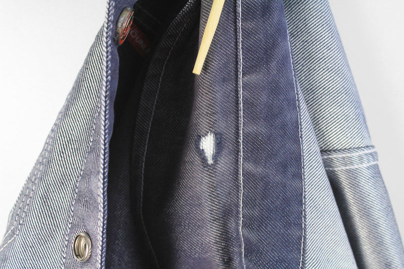 Vintage ECKO UNLTD Reversible Denim Jacket Medium