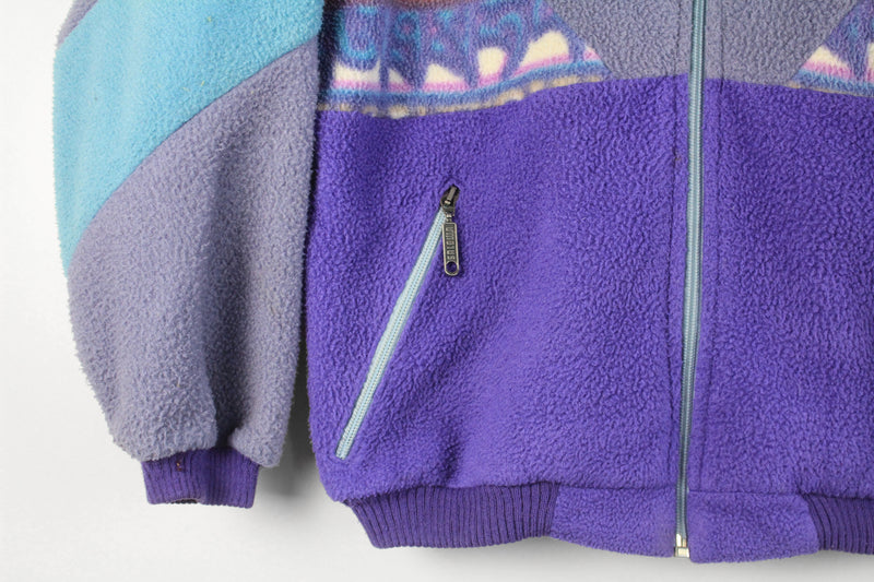 Vintage Salewa Fleece Full Zip Women's Small