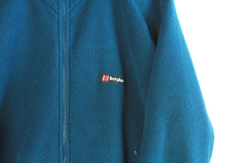 Vintage Berghaus Fleece Full Zip Large