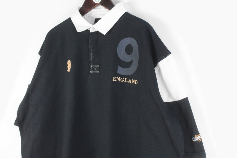 Vintage England Team Guinness Rugby T-Shirt XXLarge