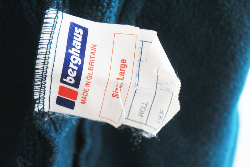 Vintage Berghaus Fleece Full Zip Large