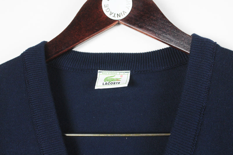 Vintage Lacoste Cardigan Small