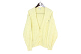 Vintage Lacoste Cardigan Large