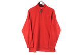 Vintage Jack Wolfsking Fleece 1/4 Zip Women's Large
