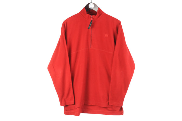 Vintage Jack Wolfsking Fleece 1/4 Zip Women's Large