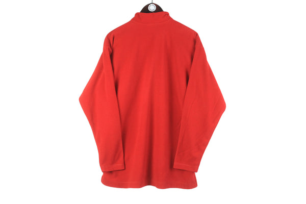 Vintage Jack Wolfsking Fleece 1/4 Zip Women's Large