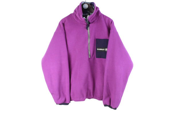 Vintage Mammut Fleece Half Zip Large