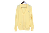 Vintage Lacoste Cardigan XLarge