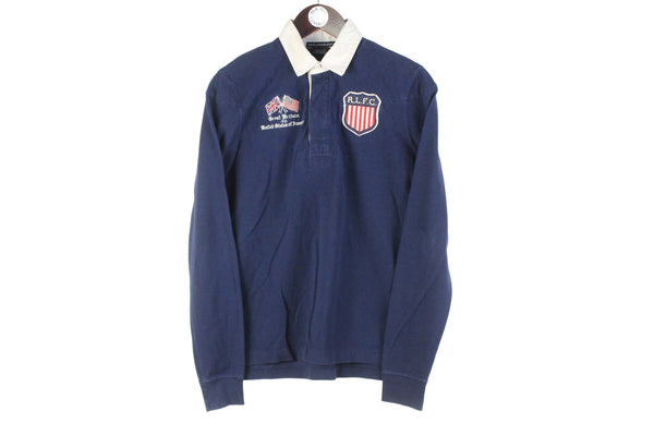 Vintage Ralph Lauren USA Rugby Shirt Women's Large