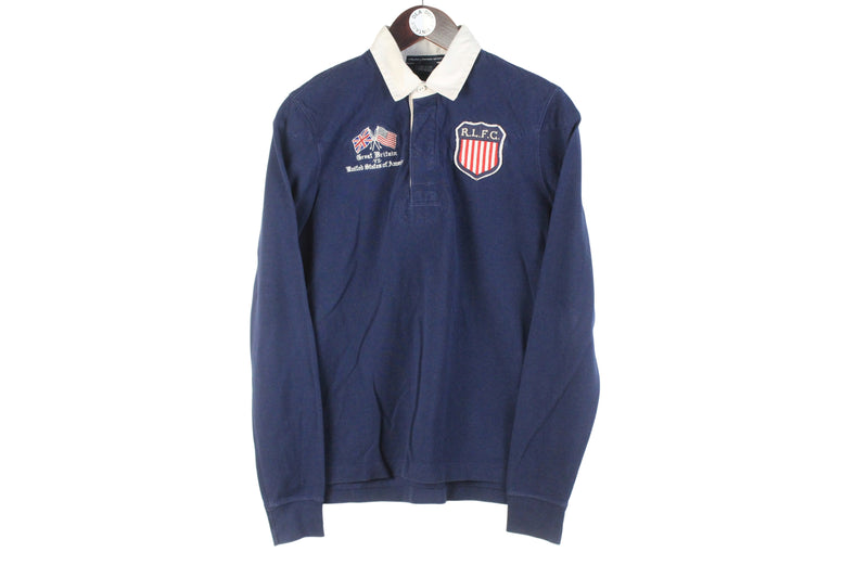 Vintage Ralph Lauren USA Rugby Shirt Women's Large
