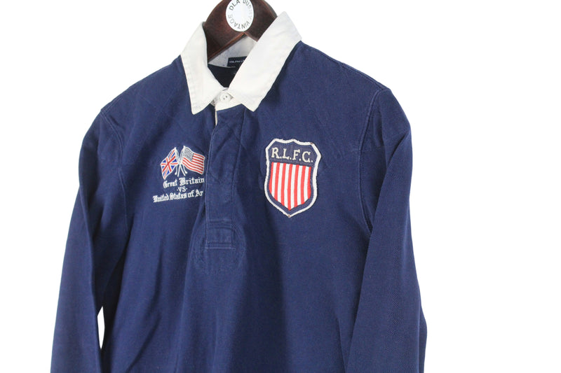 Vintage Ralph Lauren USA Rugby Shirt Women's Large