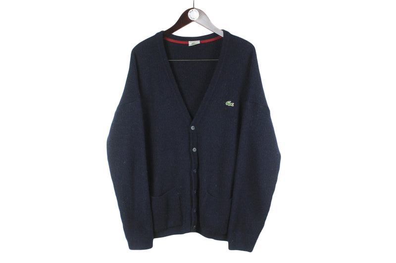 Vintage Lacoste Cardigan Large