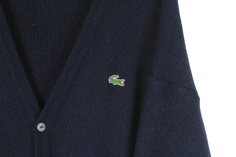 Vintage Lacoste Cardigan Large