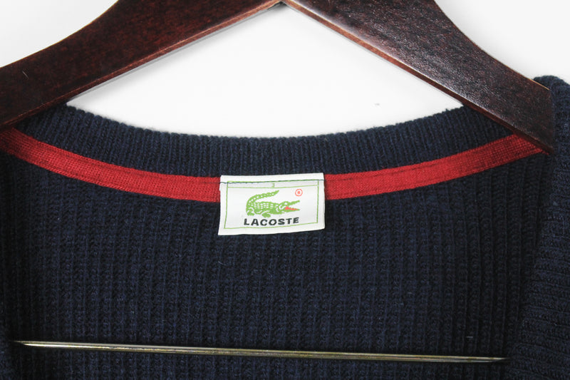 Vintage Lacoste Cardigan Large