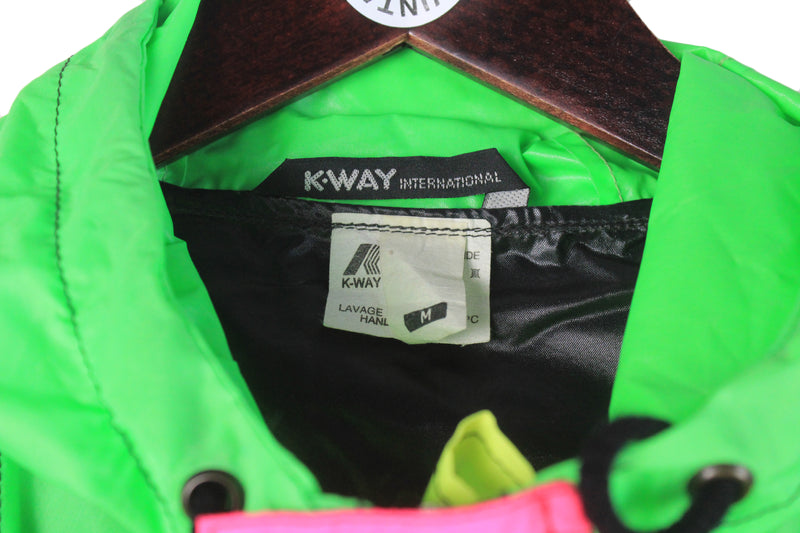 Vintage K-Way Anorak Jacket Medium